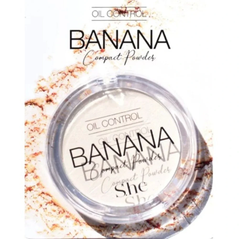 Oil Control Banana Compact Powder Translucent